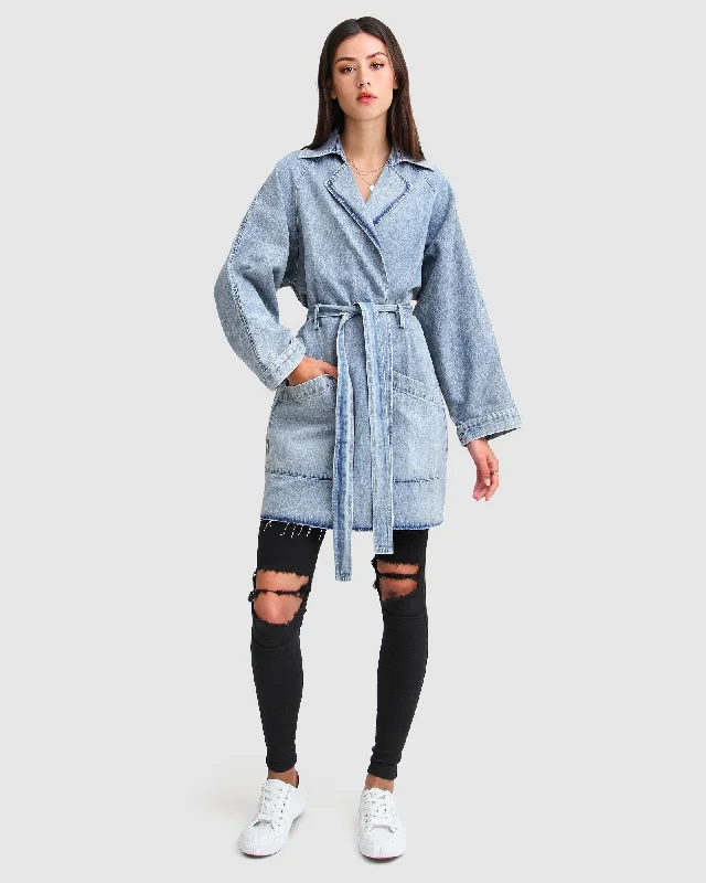 Everyday Comfort Relaxed Boyfriend Denim Jacket