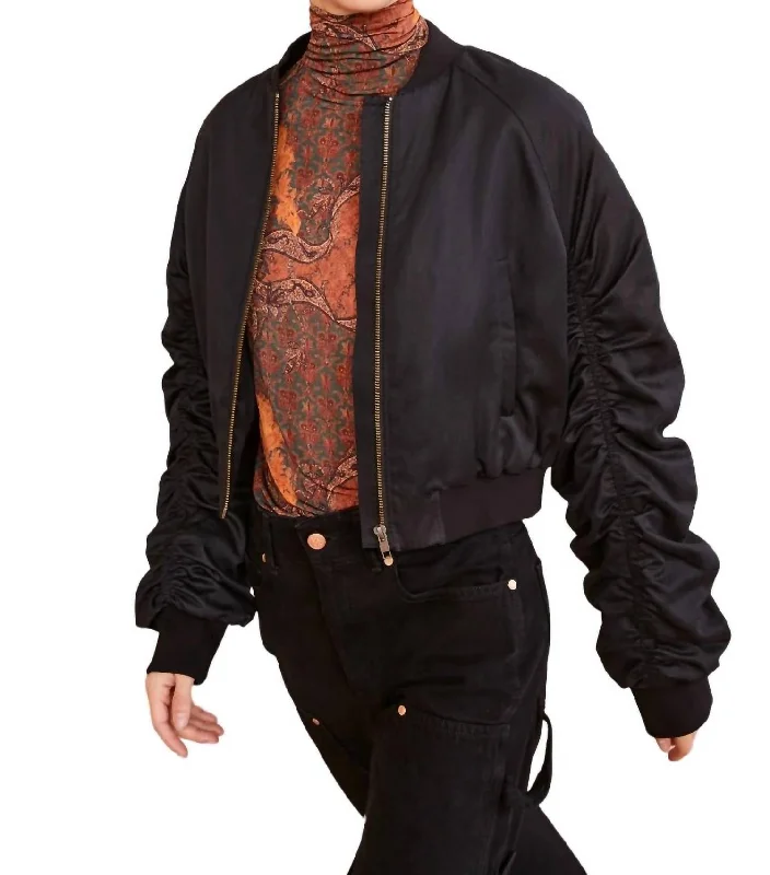 Fashion And Simplicity Talina Jacket In Noir