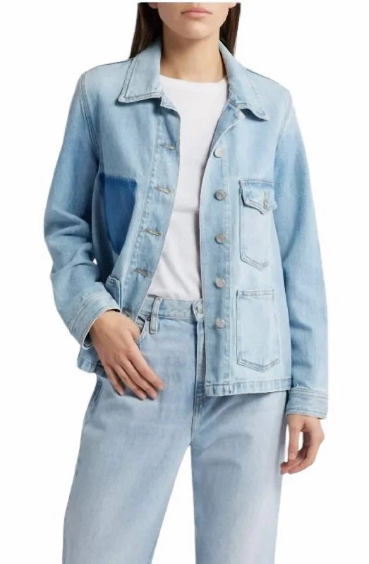 Street Fashion Women's Chore Jacket In Vesper