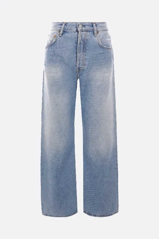 Elegant And Charming loose-fit denim jeans
