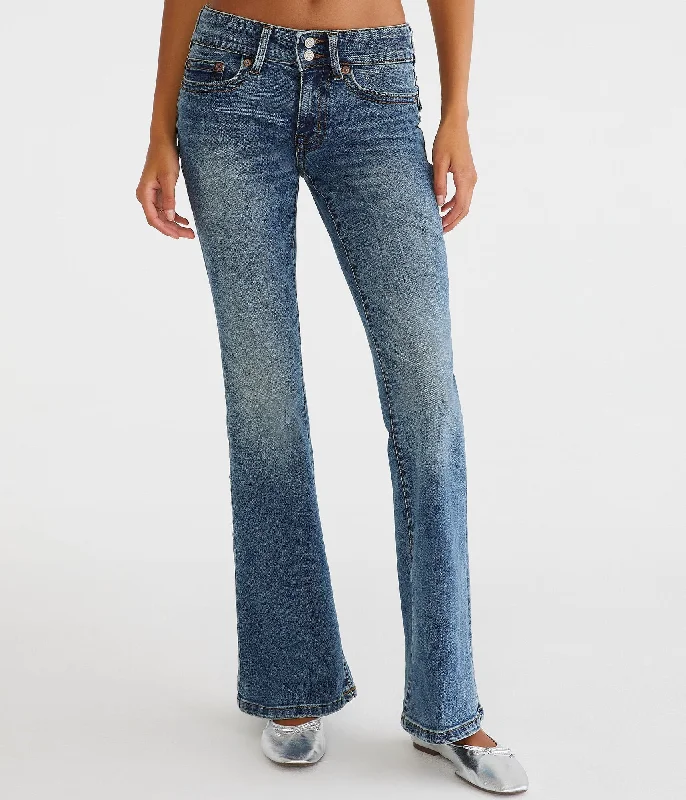 Sports Design Aeropostale Flare Low-Rise Jean