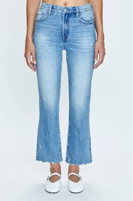 Body Design Ally Wide Leg Jean In Wayfarer Vintage