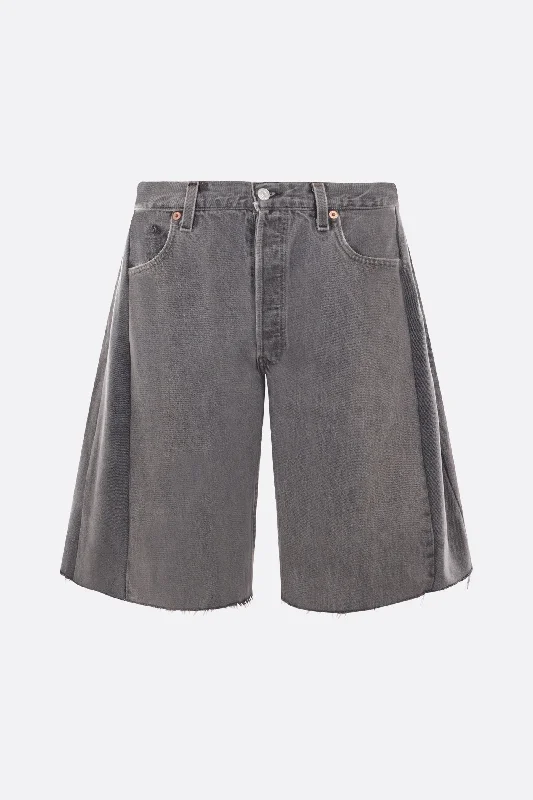 Simple Chic Lasso upcycled vintage denim shorts