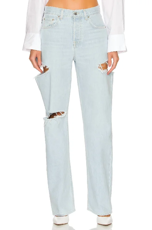 High-end Design Bella Low Rise Boyfriend Jean In Dearth Valley