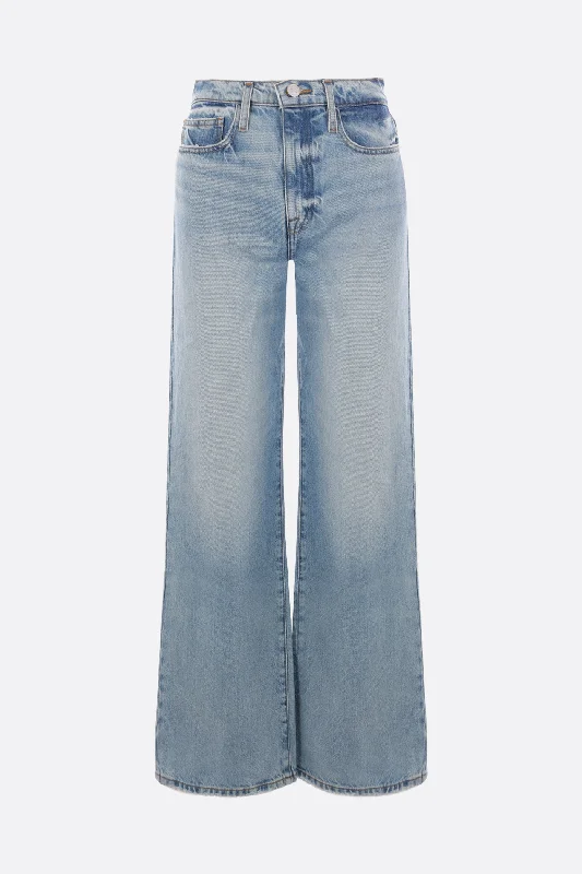 Casual Comfort Wear Le Jane sustainable denim wide-leg jeans