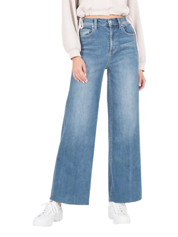 Stunning Fashion Hudson Wide Leg Jeans In Humo