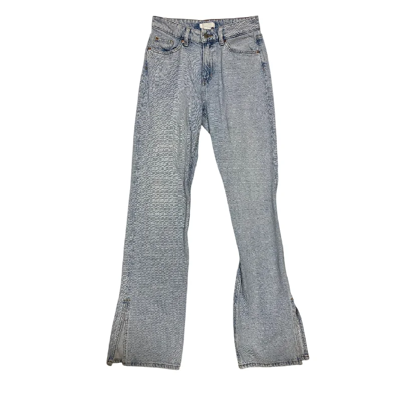 Personalized Clothing Jeans Boot Cut By H&m In Blue Denim, Size: 2