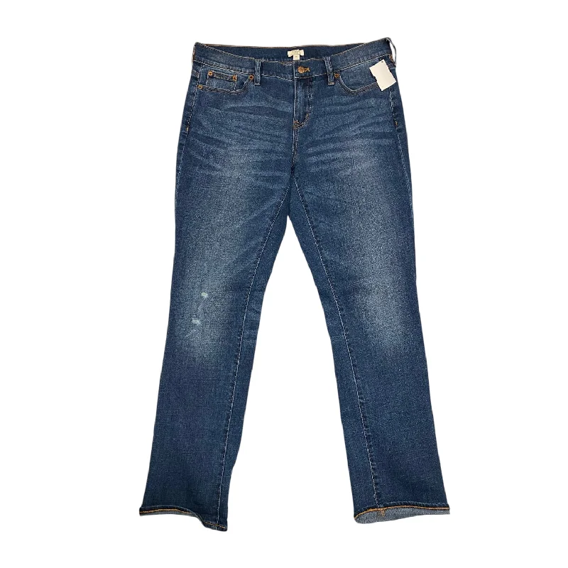 Comfortable Dresses Jeans Boyfriend By J. Crew In Blue Denim, Size: 8