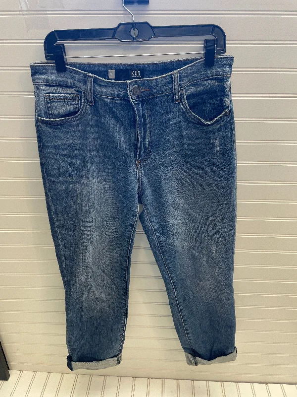 Sweet Breath Jeans Boyfriend By Kut In Blue Denim, Size: 6