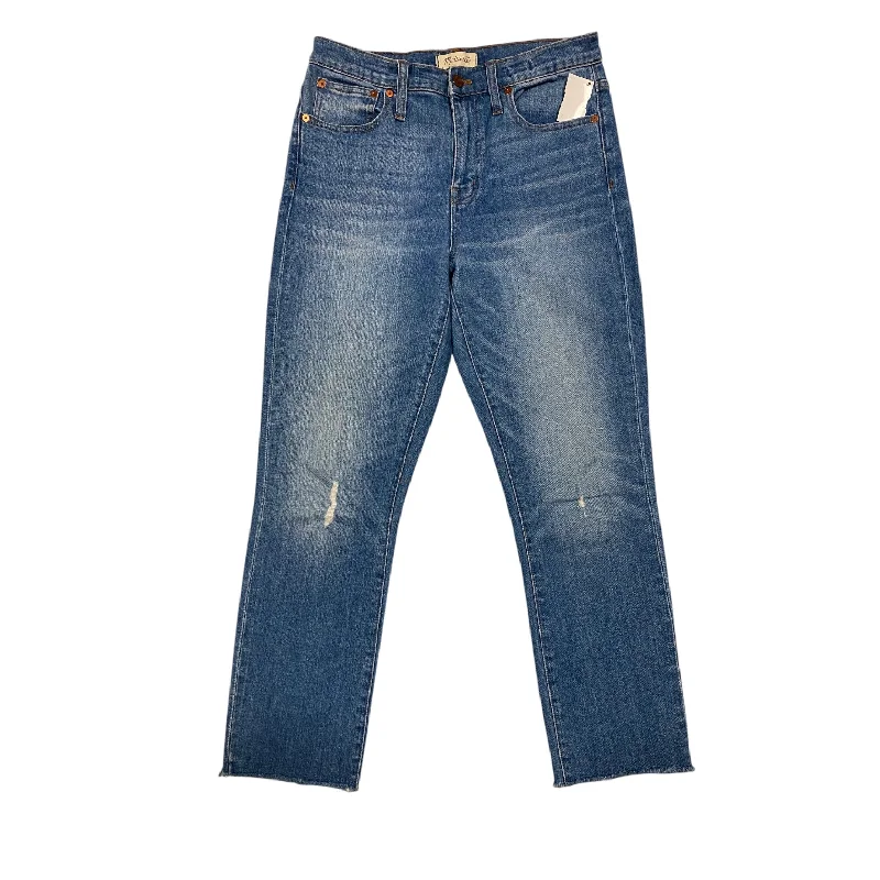 Fashionable And Versatile Jeans Boyfriend By Madewell In Blue Denim, Size: 2