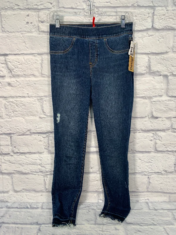 Feminine Charm Jeans Designer By Spanx In Blue, Size: 4