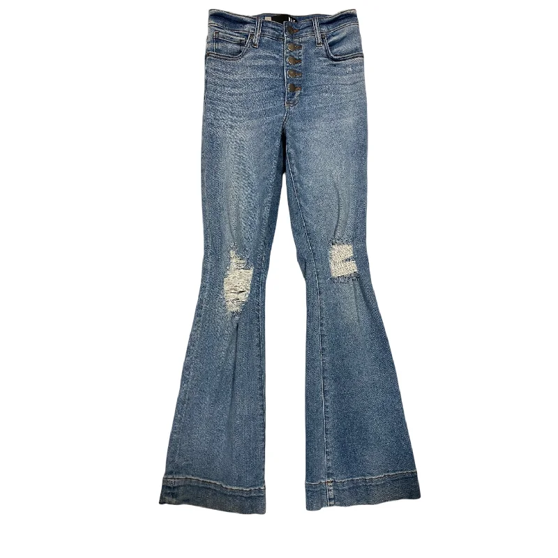 High-quality Design Jeans Flared By Kut In Blue Denim, Size: 0