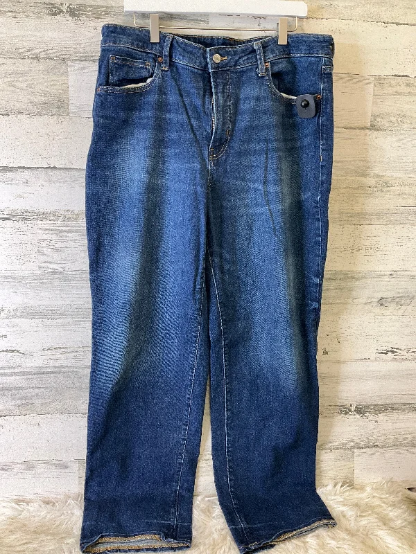 Summer Selection Jeans Flared By Old Navy In Blue, Size: 16