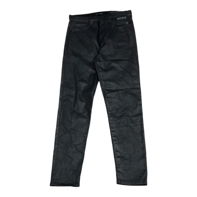 Fashion Selection Jeans Skinny By Banana Republic In Black Denim, Size: 8