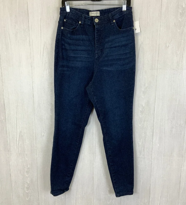 Cozy Footwear Jeans Skinny By Eloquii In Blue Denim, Size: 14