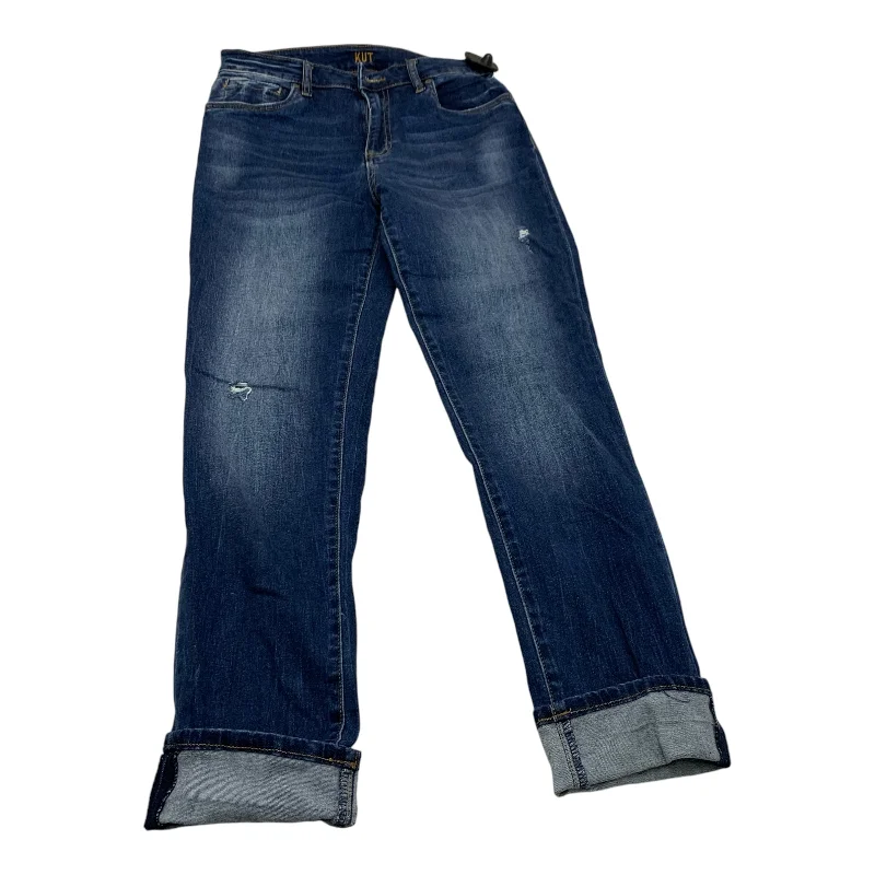 Sports Cool Jeans Skinny By Kut In Blue Denim, Size: 2