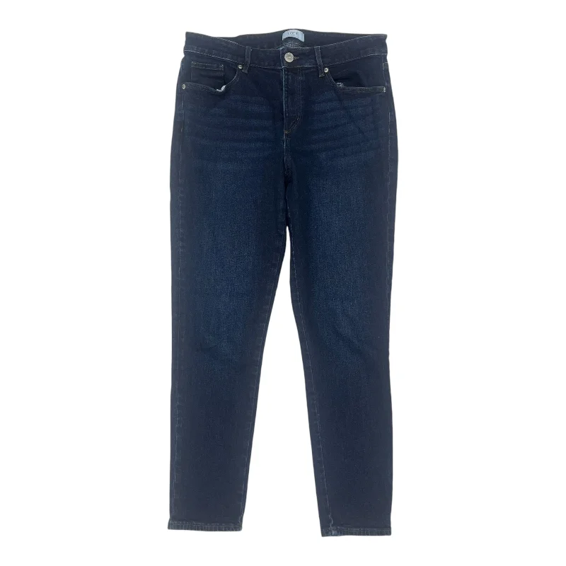 Classic Series Jeans Skinny By Loft In Blue Denim, Size:8