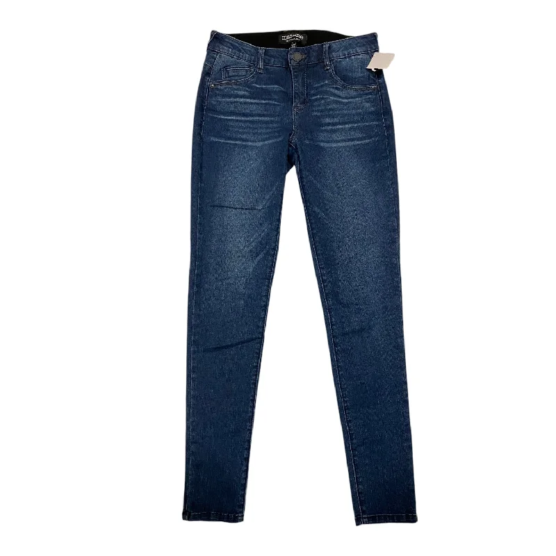 Girl Style Jeans Skinny By MAC AND ME In Blue Denim, Size: 2
