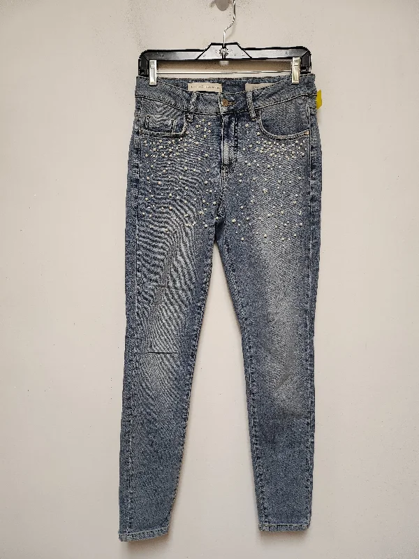New Design Jeans Skinny By Pilcro In Blue Denim, Size: 4