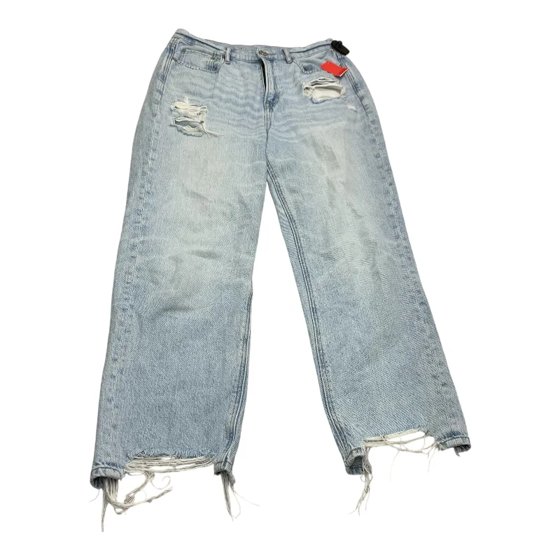 Elegant And Simple Jeans Straight By American Eagle In Blue, Size: 10