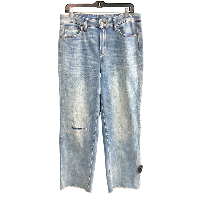 Noble Temperament Jeans Straight By Chicos In Blue Denim, Size: 10