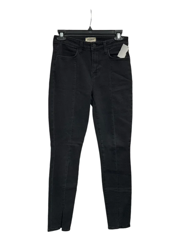 Breathable Style Jeans Straight By Cma In Black Denim, Size: 2