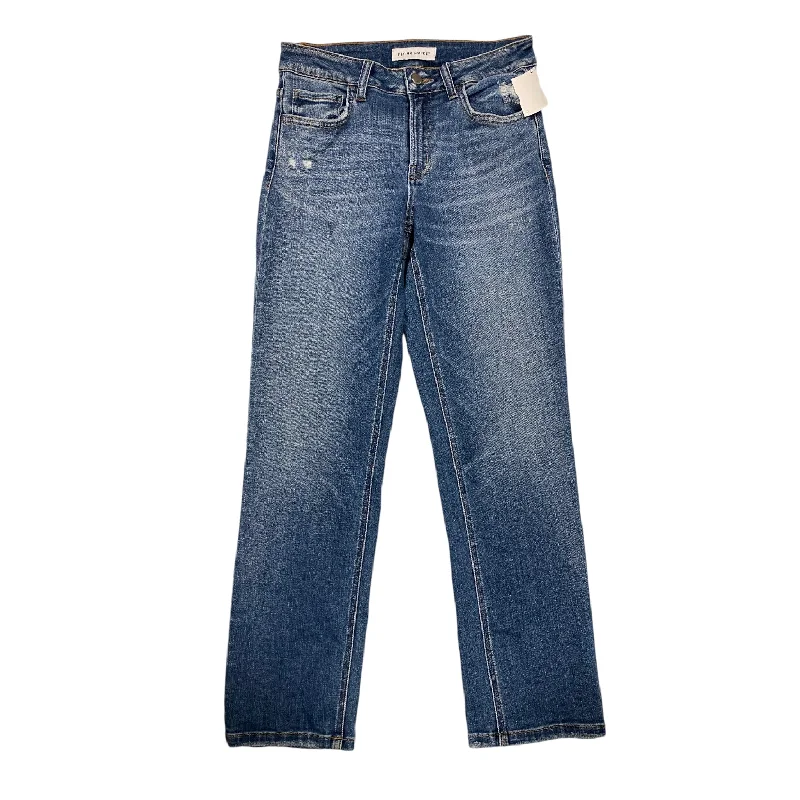 Street Charm Jeans Straight By Flying Monkey In Blue Denim, Size: 2