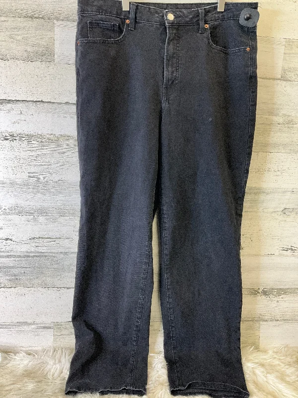 Classic Choice Jeans Straight By Old Navy In Black, Size: 16