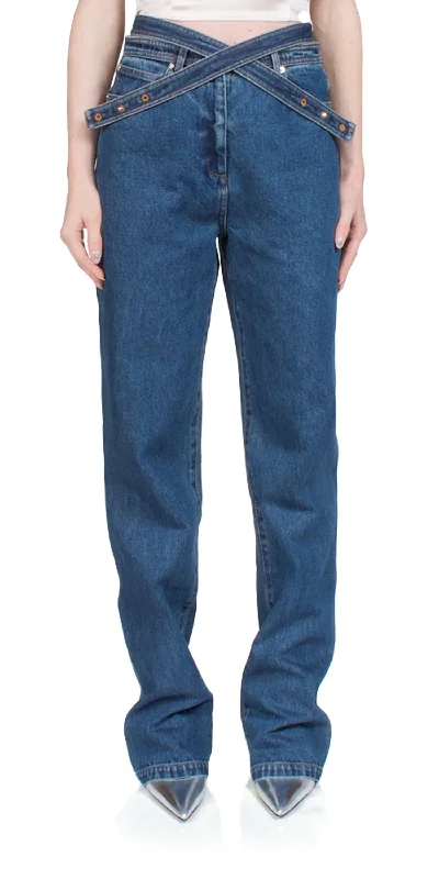 Layered Style Jo Jeans In Indigo