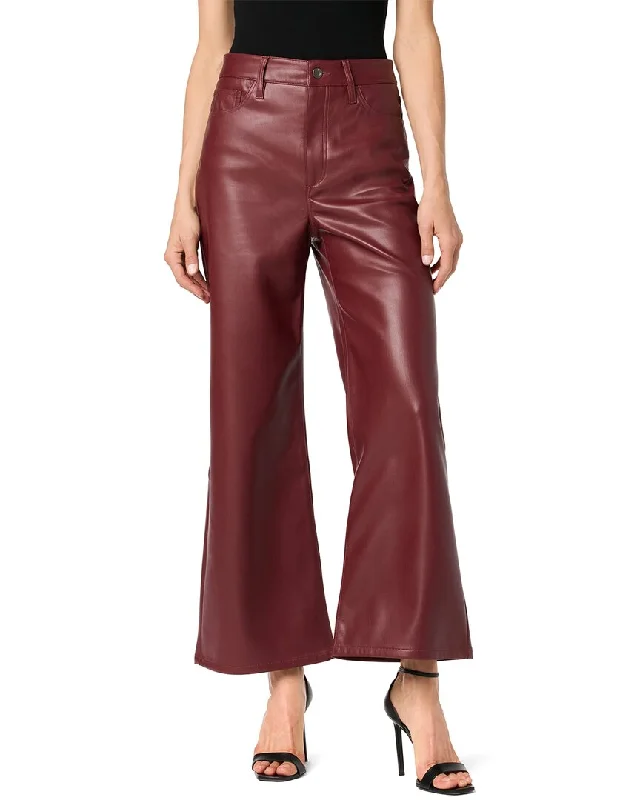 Fashion Expert JOE’S Jeans Wide Leg Burgundy Ankle Jean