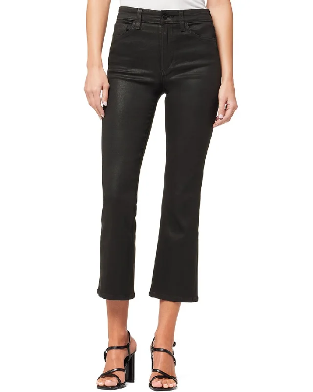 Warm And Comfortable JOE'S Jeans Callie Black Cropped Boot Jean