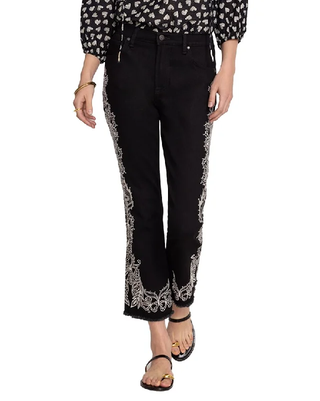 Leisure Sports Johnny Was Laurena Cropped Baby Boot Jean