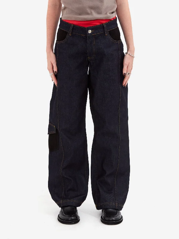 Noble Temperament KERNEMILK Adele Jeans - Indigo