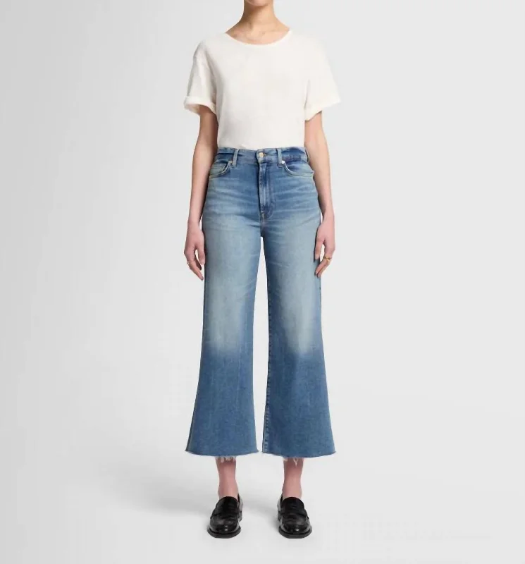 Comfy Layers Luxe Vintage Ultra High Rise Cropped Jo Jeans In Panorama