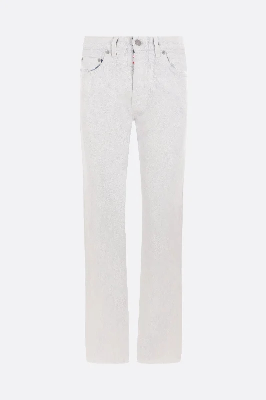 Free And Comfortable straight-leg jeans in Bianchetto denim