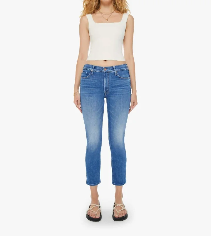 Soft Wear Mid Rise Dazzler Crop Jean In Different Strokes