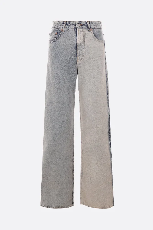 Cute Style destructured denim jeans