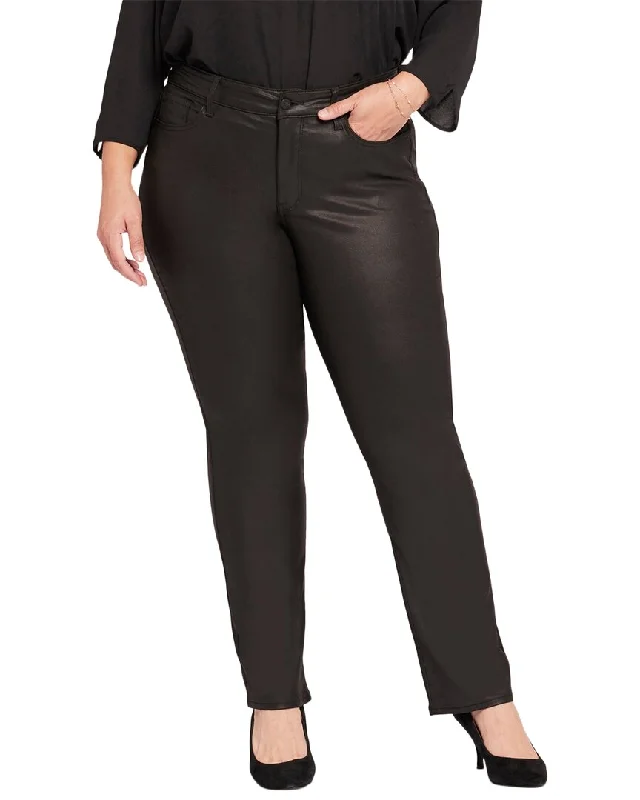 Minimal Style NYDJ Plus Marilyn Straight Jean