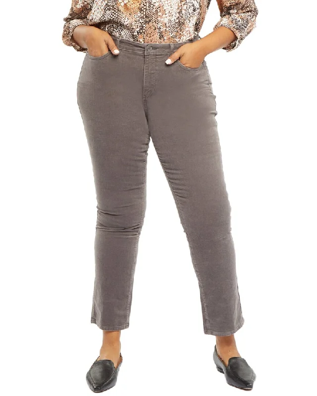 French Style NYDJ Plus Sheri Volcanic Glass Slim Jean