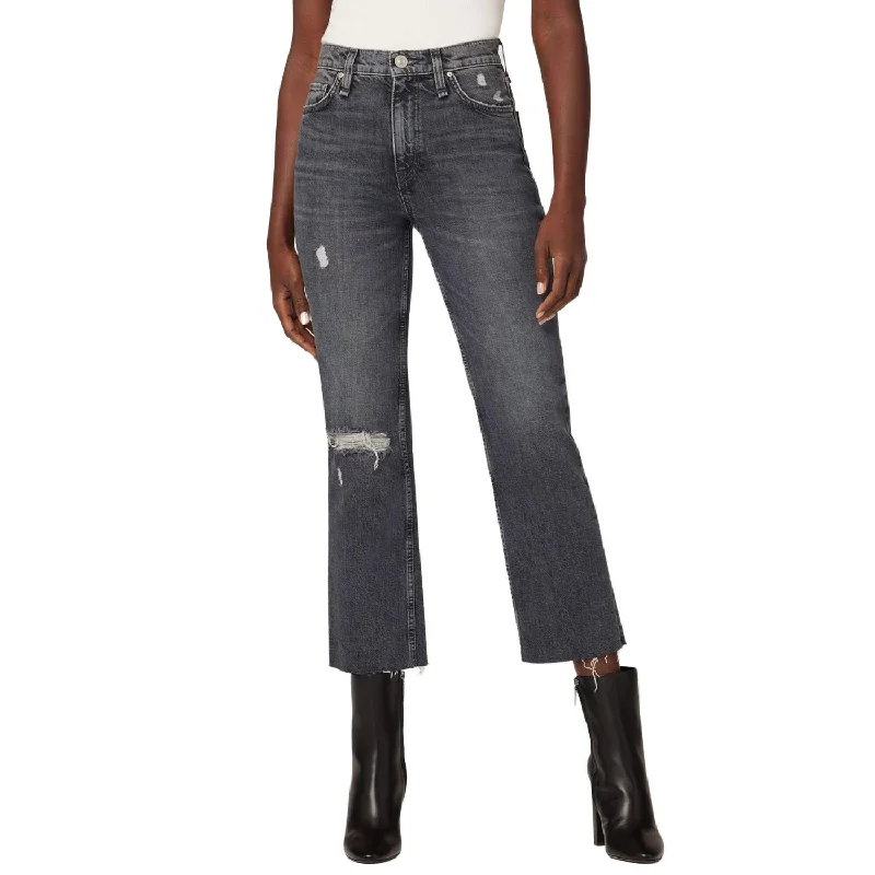 Urban Sense Remi High-Rise Straight Crop Jean In Cosmos