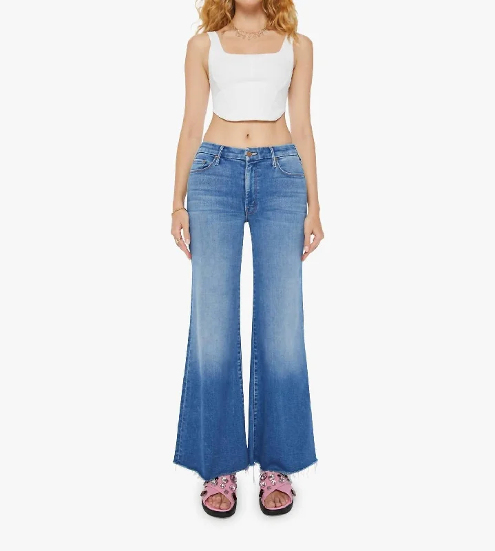 Fashion Comfort Roller Fray Jean In Work Hard Play Hard