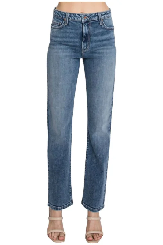 Noble Temperament Romeo Relaxed Fit Jean In Blue Denim
