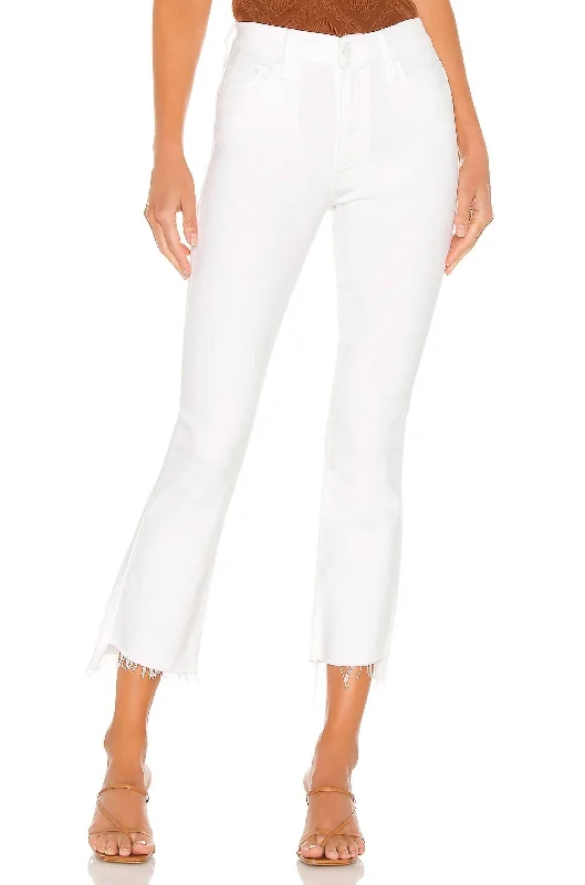 Summer Selection The Insider Crop Step Fray Jeans In Fairest Of Them All