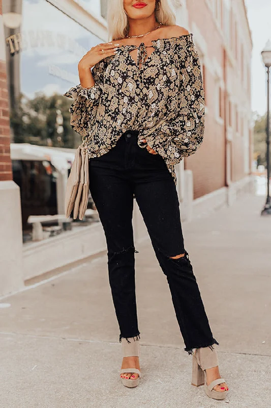 Carefree The Meena High Waist Distressed Jean
