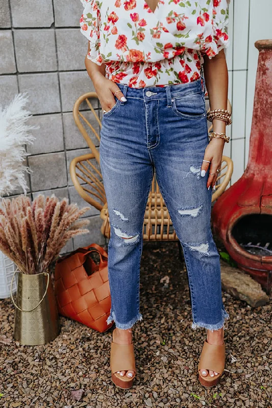 Classic Items The Walton High Waist Distressed Jean