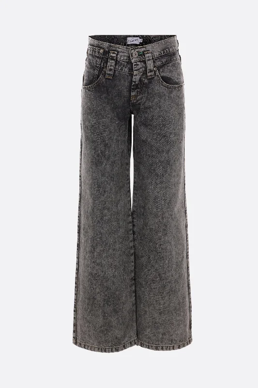 Comfortable Sweaters low-waist denim jeans