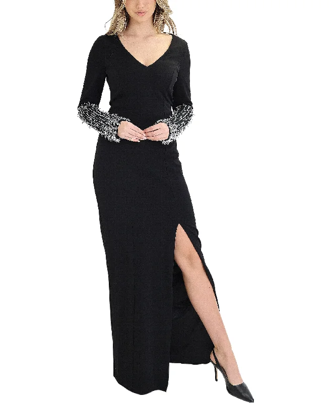 All-Day Style Dress w/ Rhinestones & Sequins