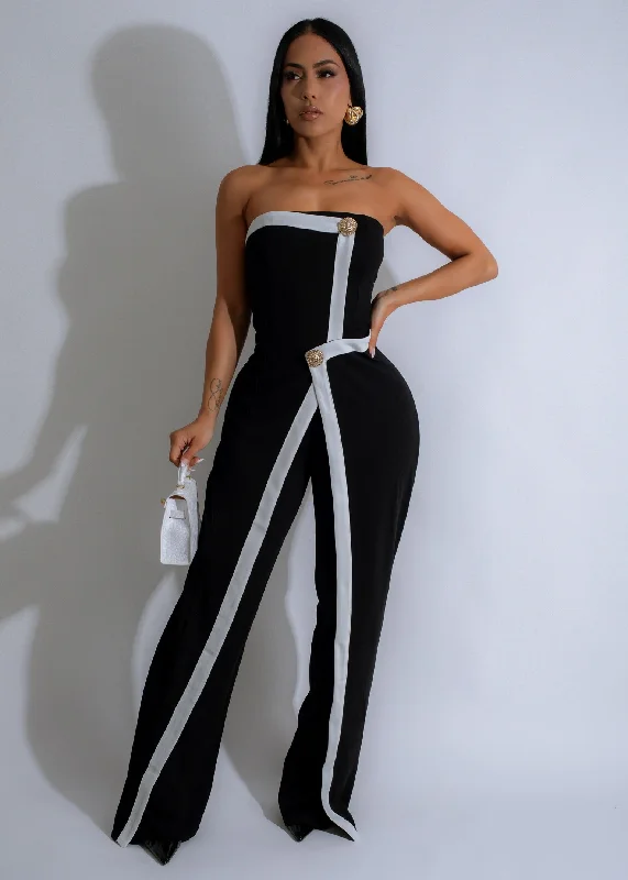 Monarch Elegance Jumpsuit Black