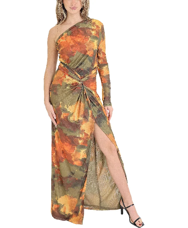 Soft Casuals One Shoulder Maxi Dress