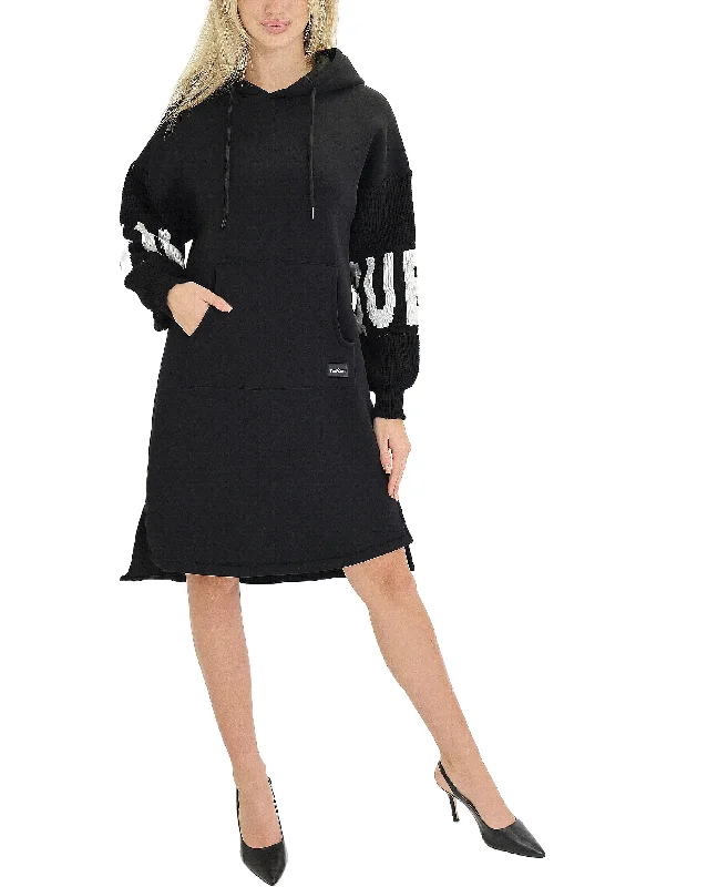 Stunning Fashion Sweater Dress w/ Hood